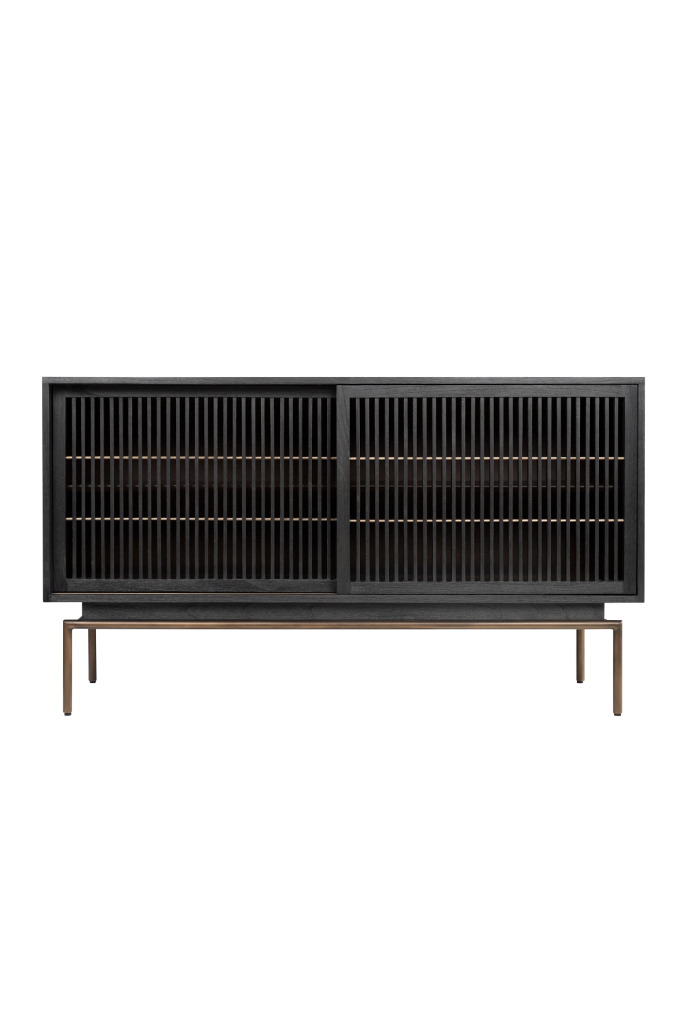Black Mindi Wood Sideboard | Versmissen Tellem | Oroa.com