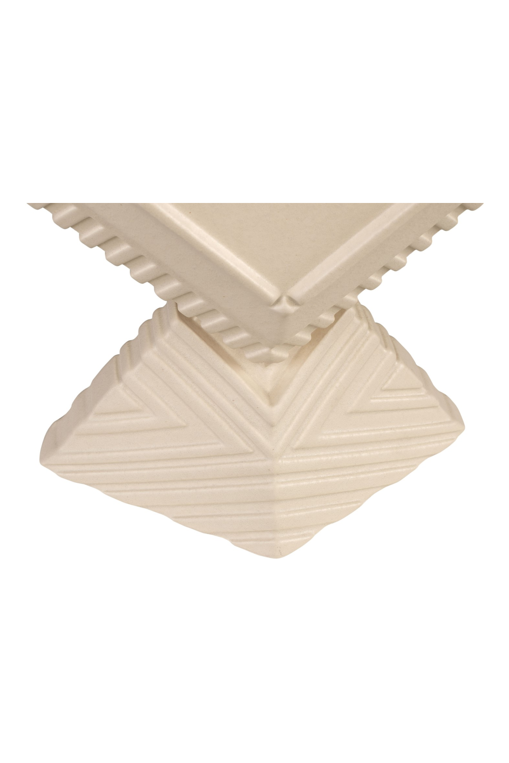 Geometrical Earthenware Table Lamp | Versmissen Unity | Oroa.com