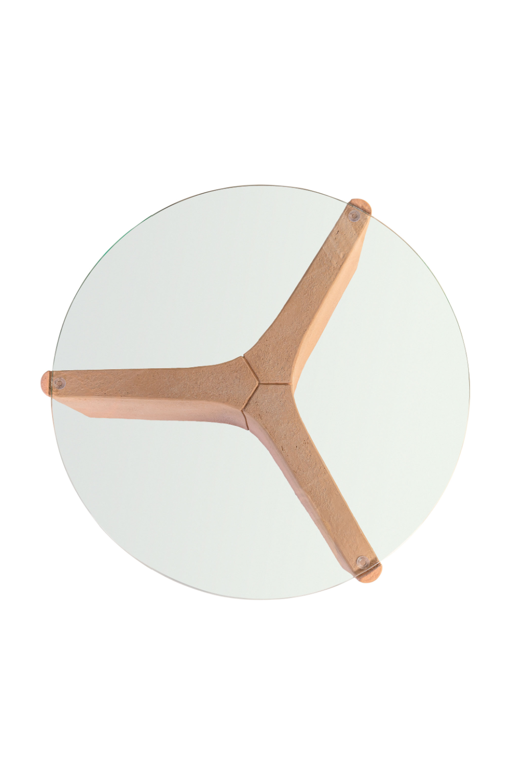 Round Glass Coffee Table | Versmissen Yenn | Oroa.com