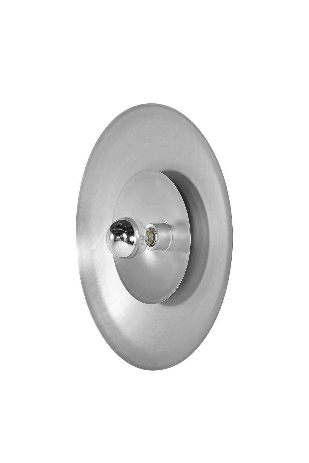 Circular Brass Wall Lamp L | Versmissen Zenith | Oroa.com