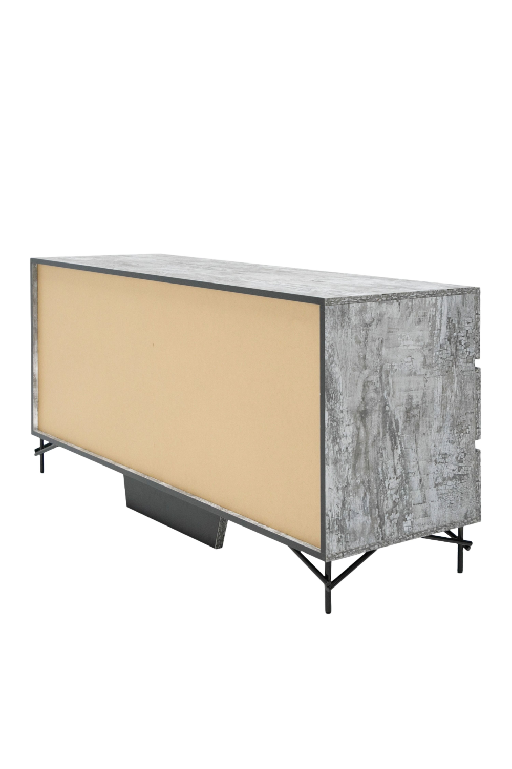 Gray Wooden 6-Drawer Dresser | Oroa.com