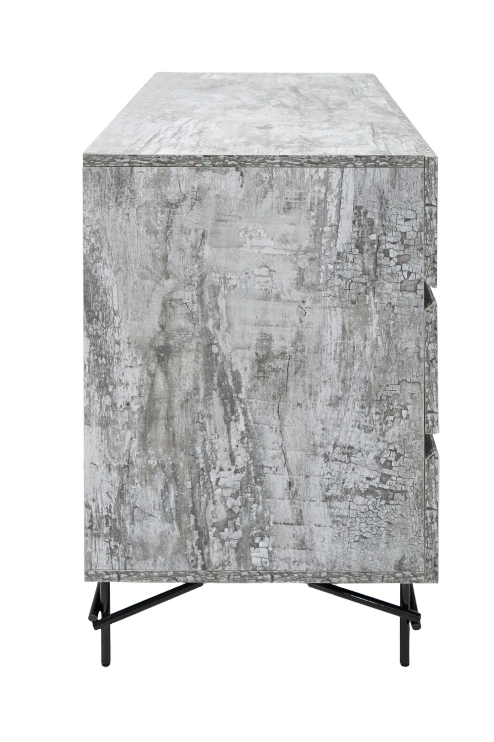 Gray Wooden 6-Drawer Dresser | Oroa.com