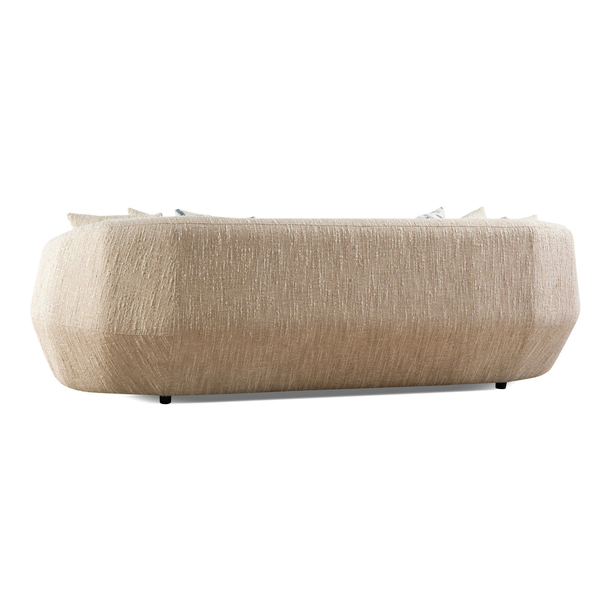 4 Seater Beige Fabric Sofa | OROA Modern Belinda | Oroa.com