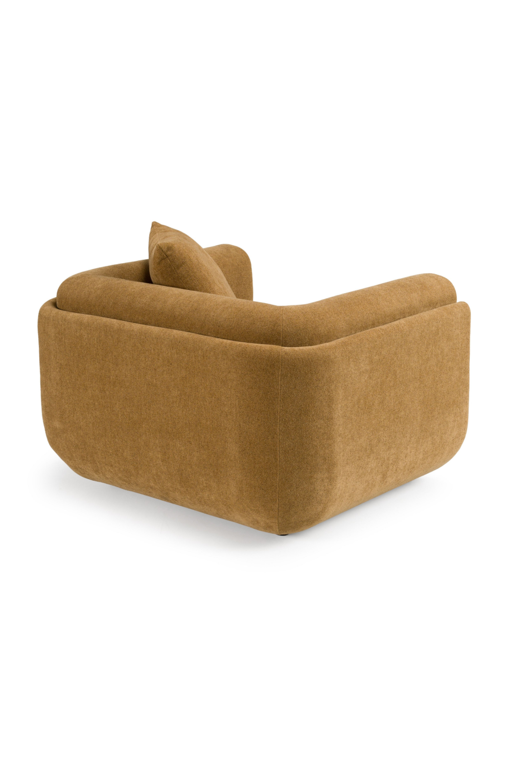 Orange Fabric Lounge Chair | OROA Modern Tiene | Oroa.com