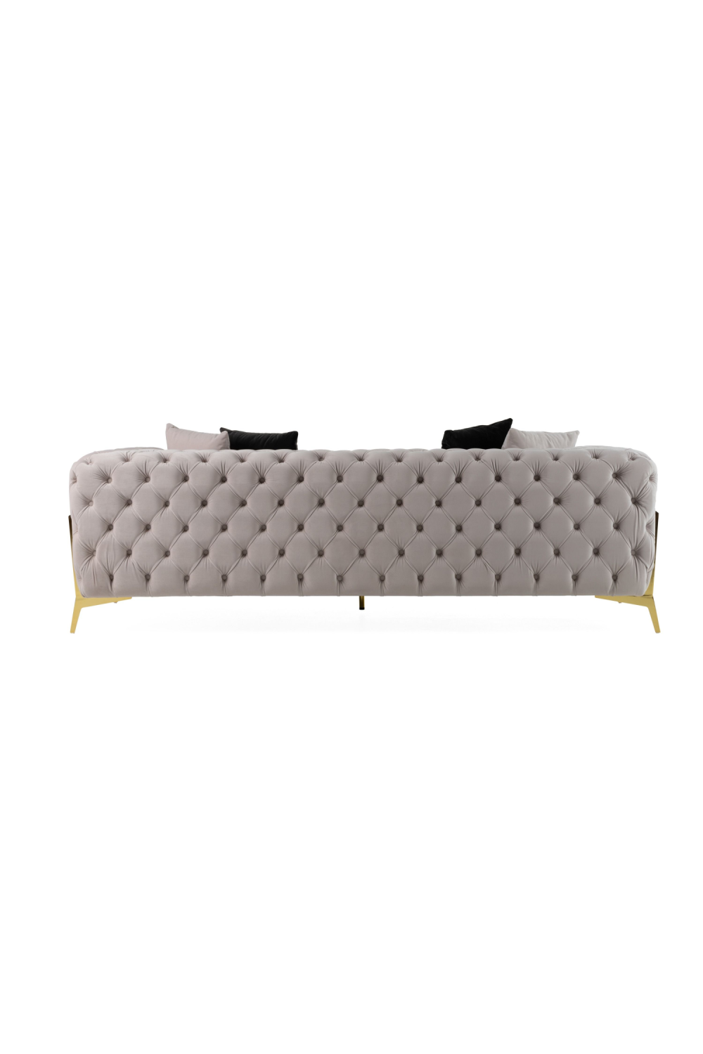 Button-Tufted Velvet Sofa | OROA Modern Clarice | Oroa.com