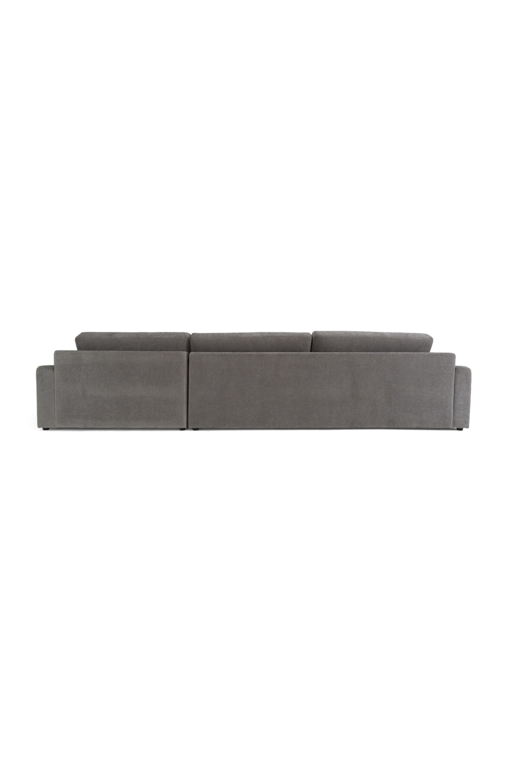 Gray Right-Facing Sectional Sofa | OROA Modern Loki | Oroa.com