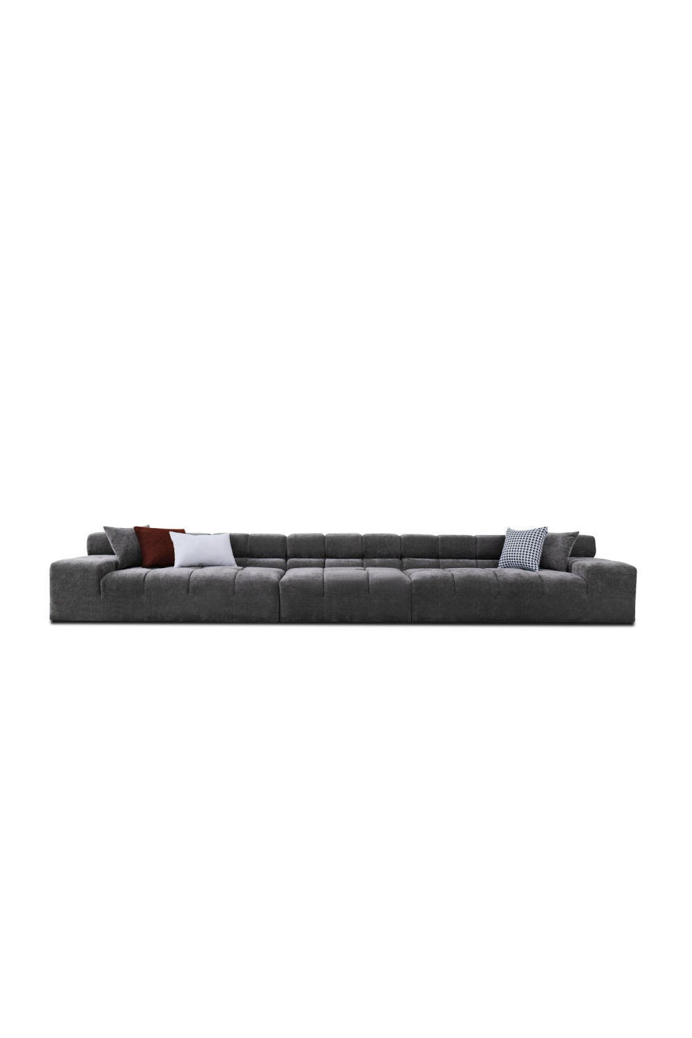 Gray Tufted Sofa | OROA Modern Rhonda | Oroa.com
