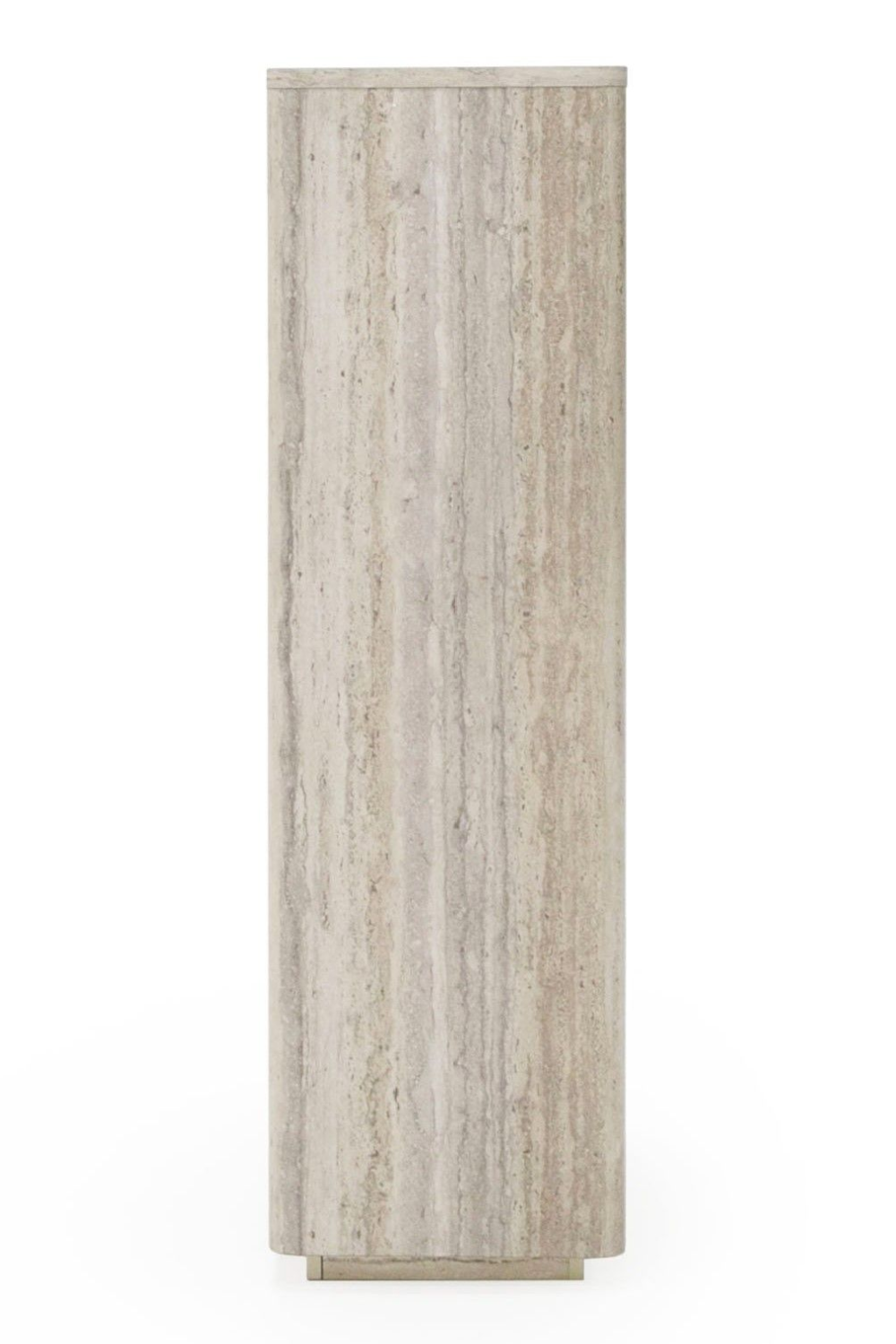 Travertine Vertical Bookcase | OROA Modern Roma | Oroa.com
