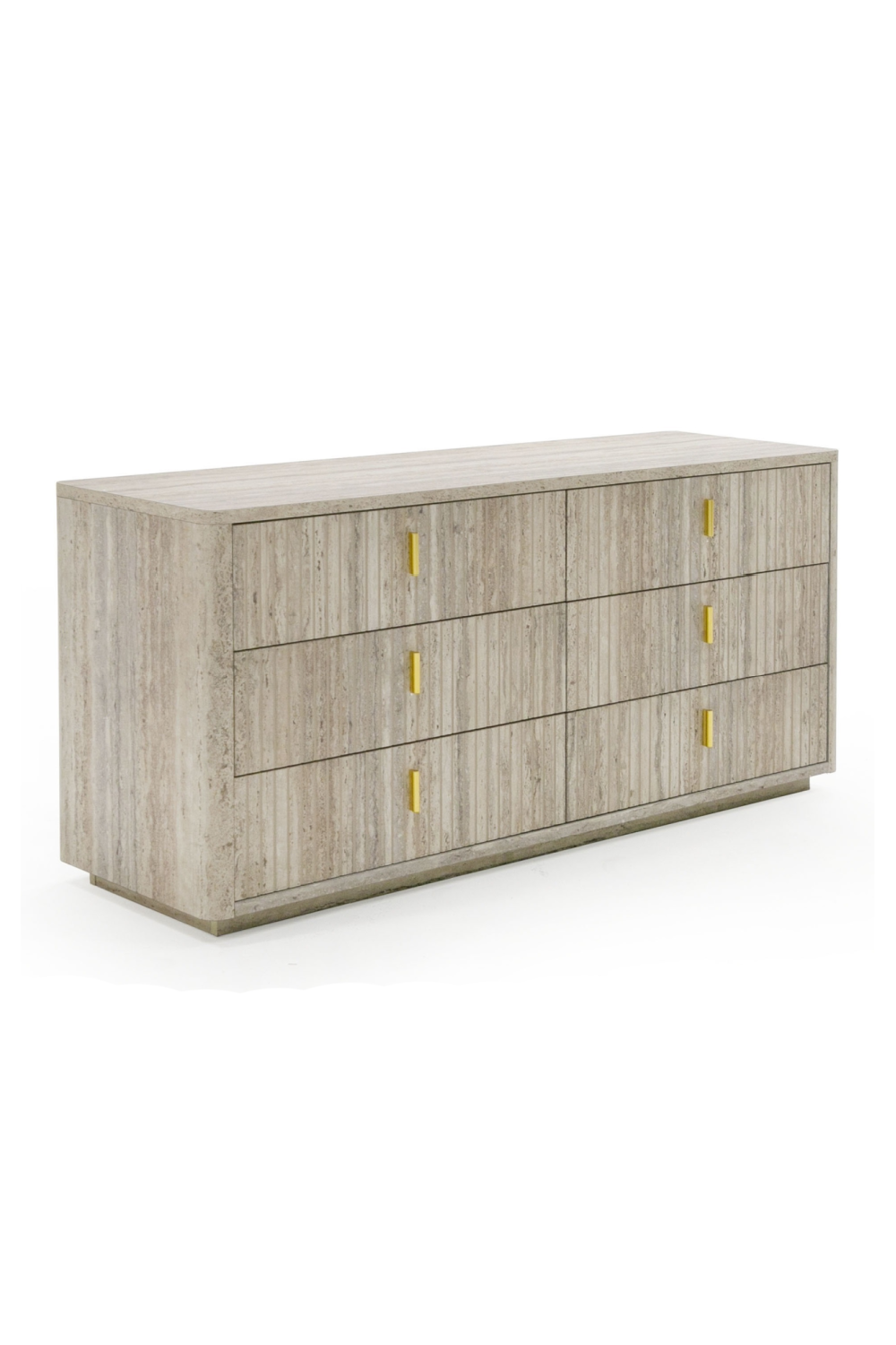 Travertine 6-Drawer Dresser | Oroa.com