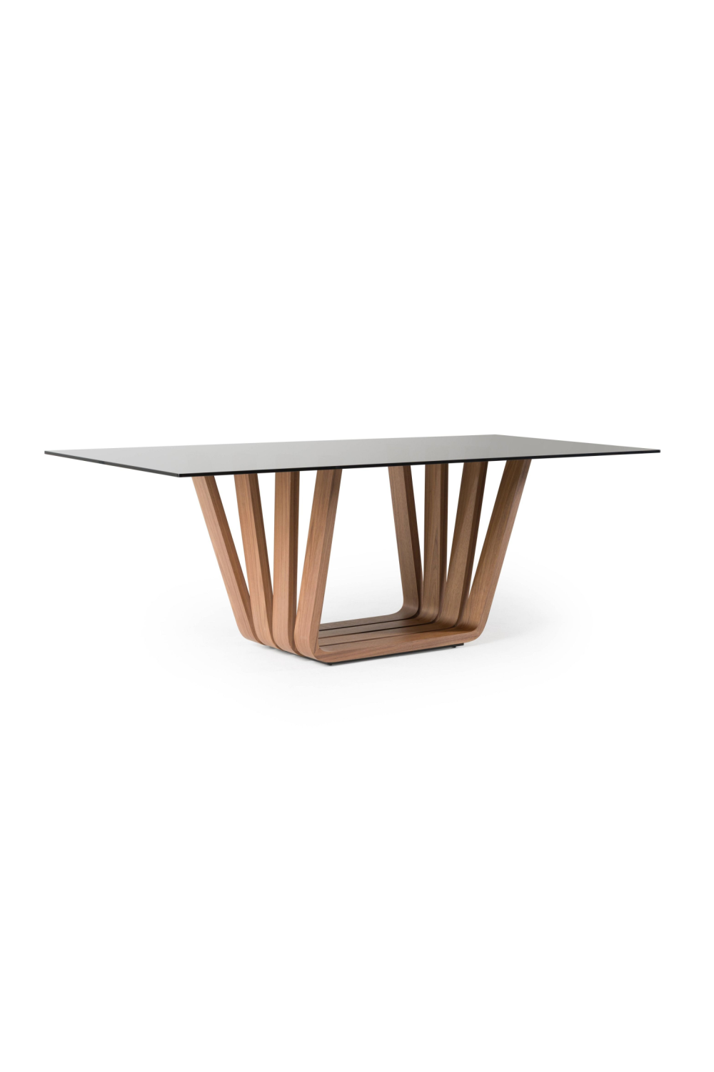 Gray Glass Dining Table | Oroa.com