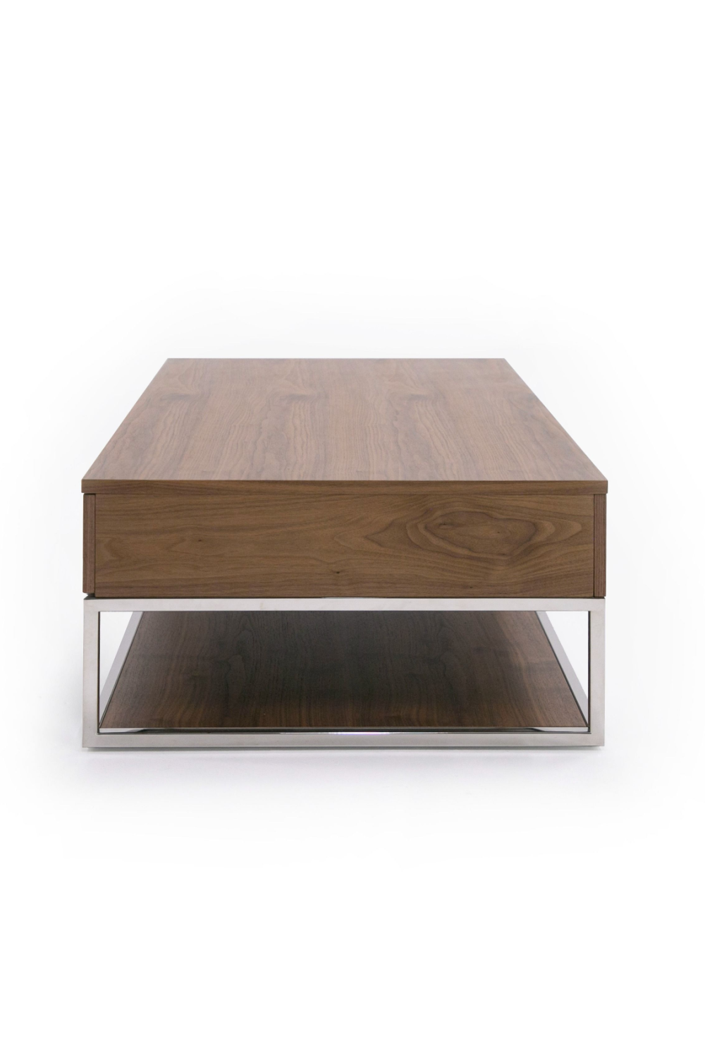 Walnut Veneer 2-Drawer Coffee Table | OROA Modern Heloise | Oroa.com