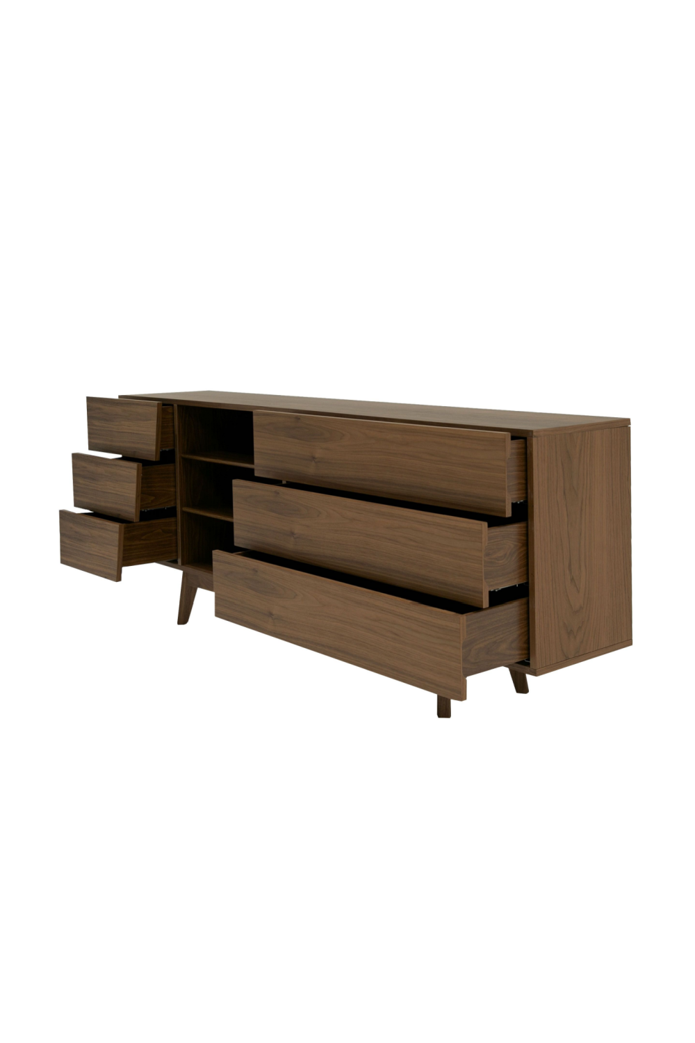 Solid Wood 6-Drawer Dresser | OROA Modern Abelard | Oroa.com