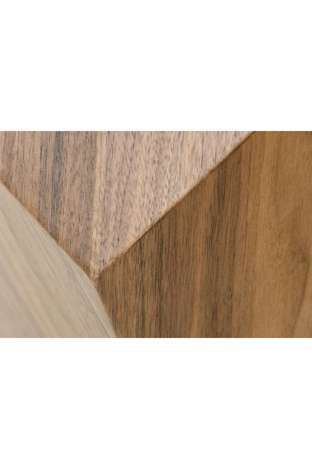 Geometrical Wooden Base Dining Table | OROA Modern Rackham | Oroa.com