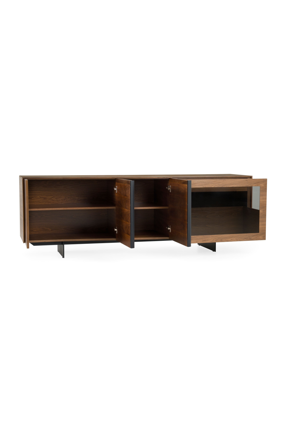 Walnut Veneer Sideboard | OROA Modern Glencoe | Oroa.com