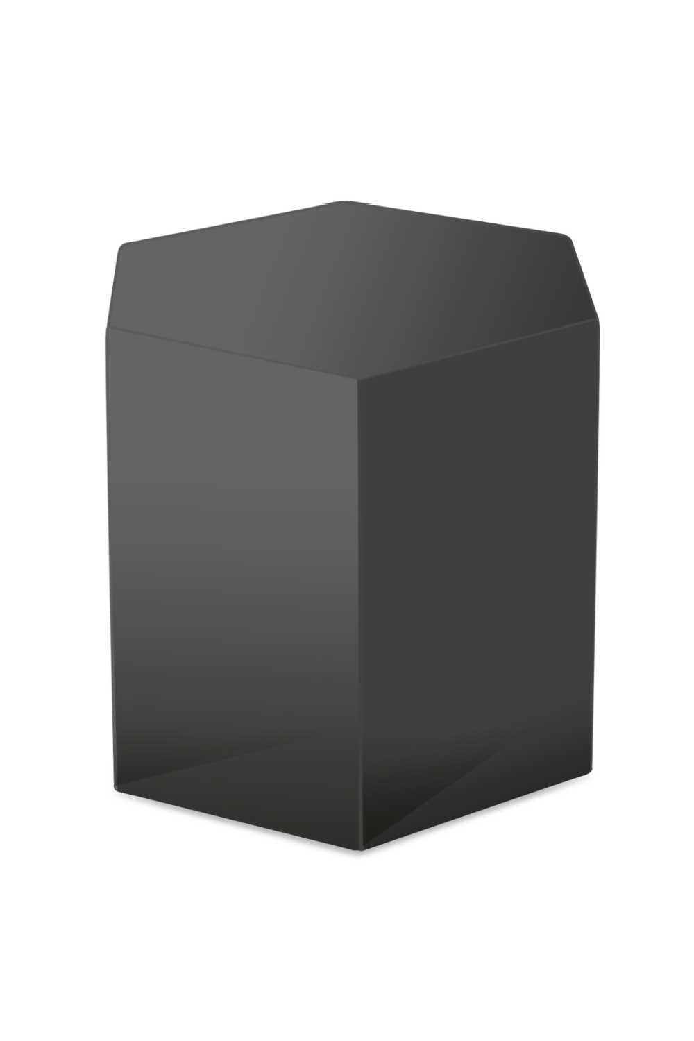 Hexagonal Gray End Table M | OROA Modern Newmont | Oroa.com
