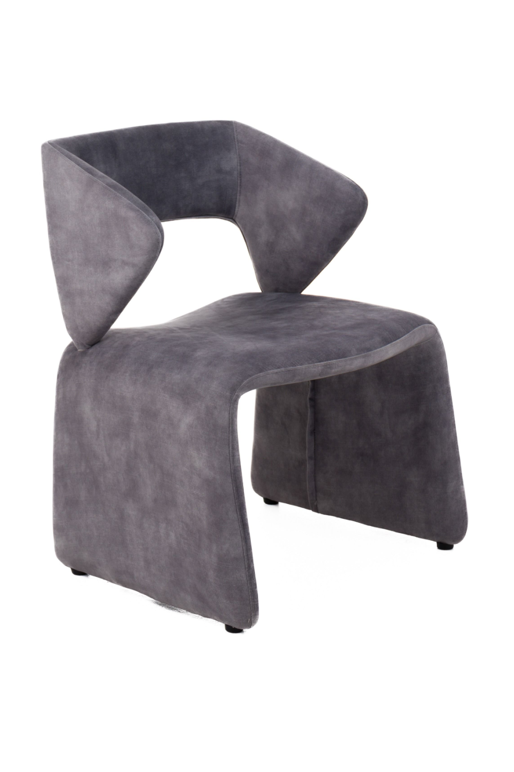 Gray Cut-Out Accent Chair | OROA Modern Linus | Oroa.com