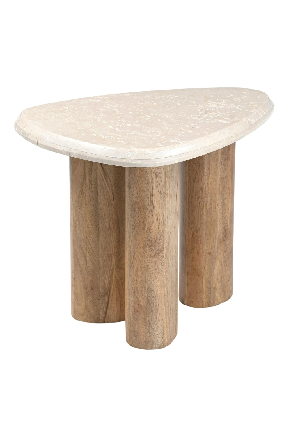 Freeform Cream Marble Nesting Tables (3) | Oroa.com