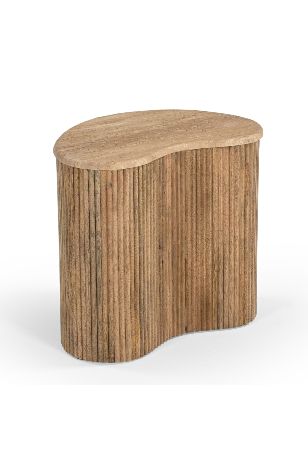 Freeform Travertine Coffee Table Set (3) | OROA Modern Matador | Oroa.com