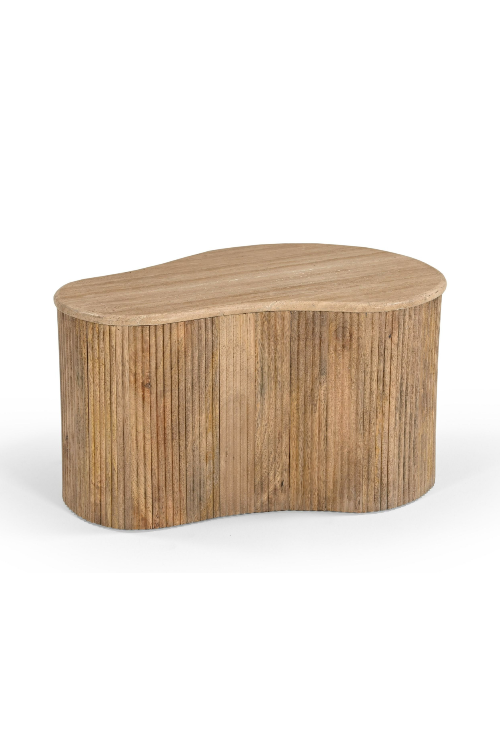 Freeform Travertine Coffee Table Set (3) | OROA Modern Matador | Oroa.com