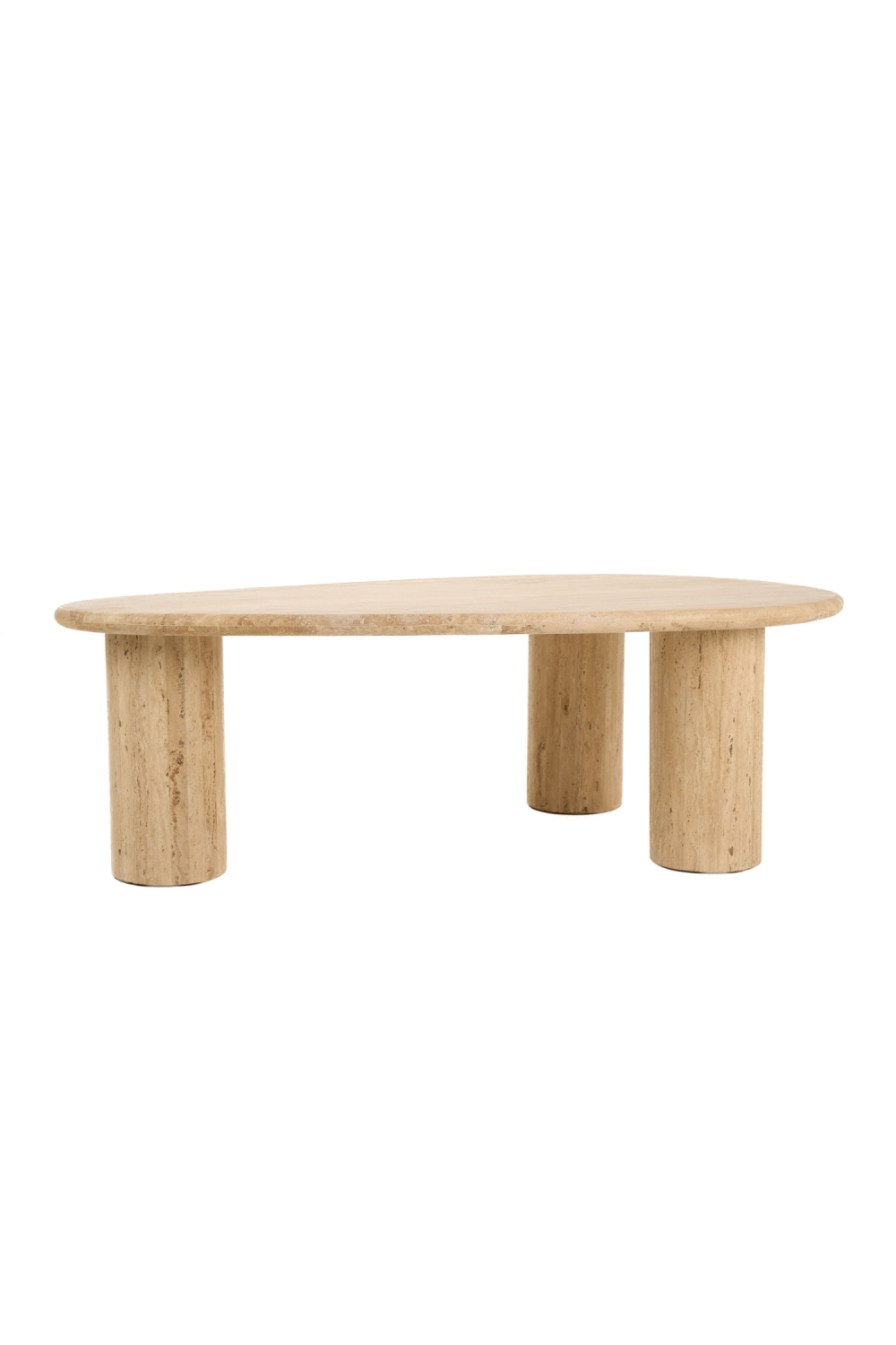 Freeform Travertine Coffee Table | OROA Modern Gracemont | Oroa.com