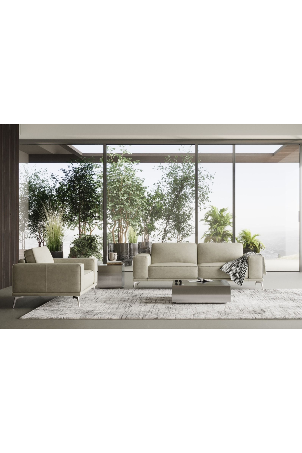 Italian Leather Sofa | Oroa.com