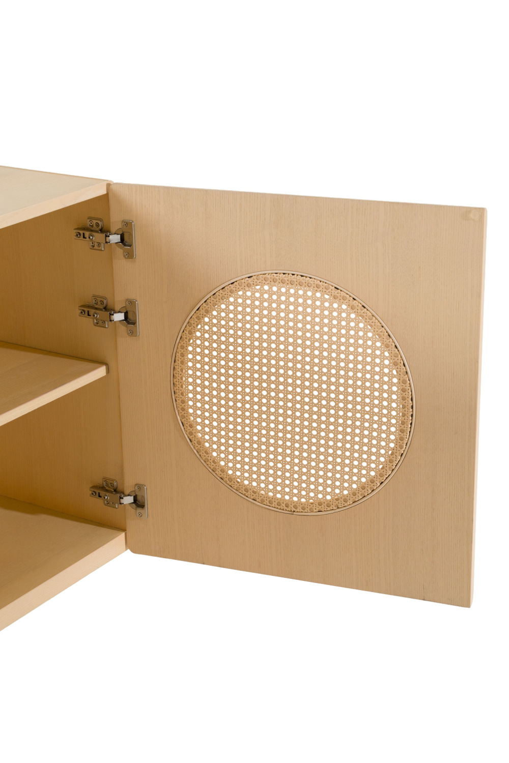 Natural Ash Rattan Sideboard | OROA Modern Osaka | Oroa.com