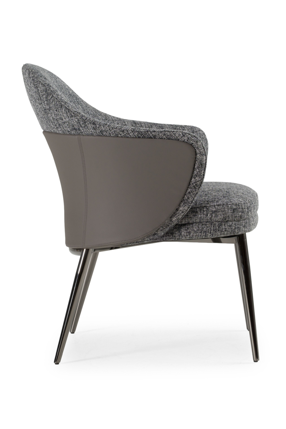 Gray Fabric Dining Chair | OROA Modern Cora | Oroa.com