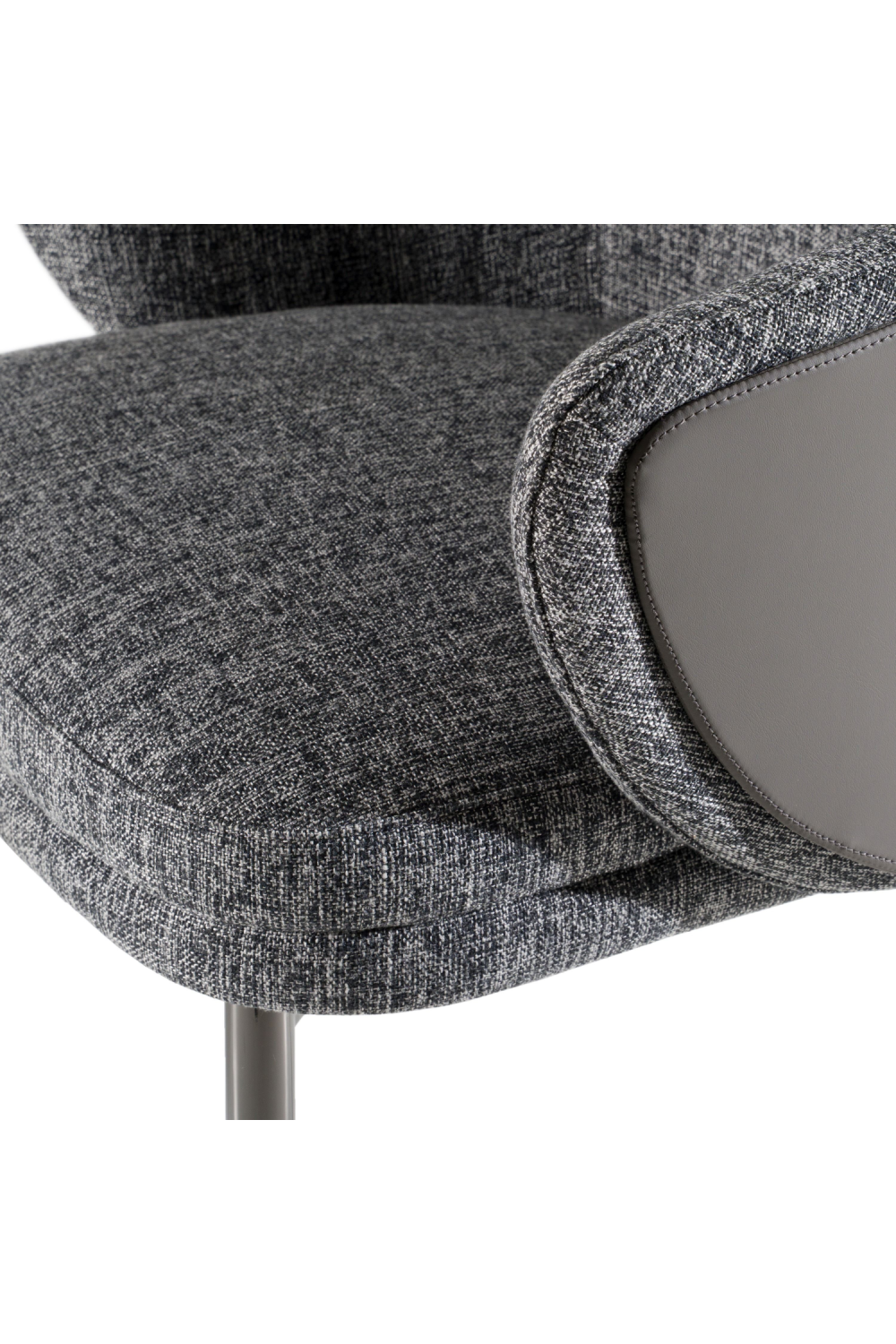 Gray Fabric Dining Chair | OROA Modern Cora | Oroa.com