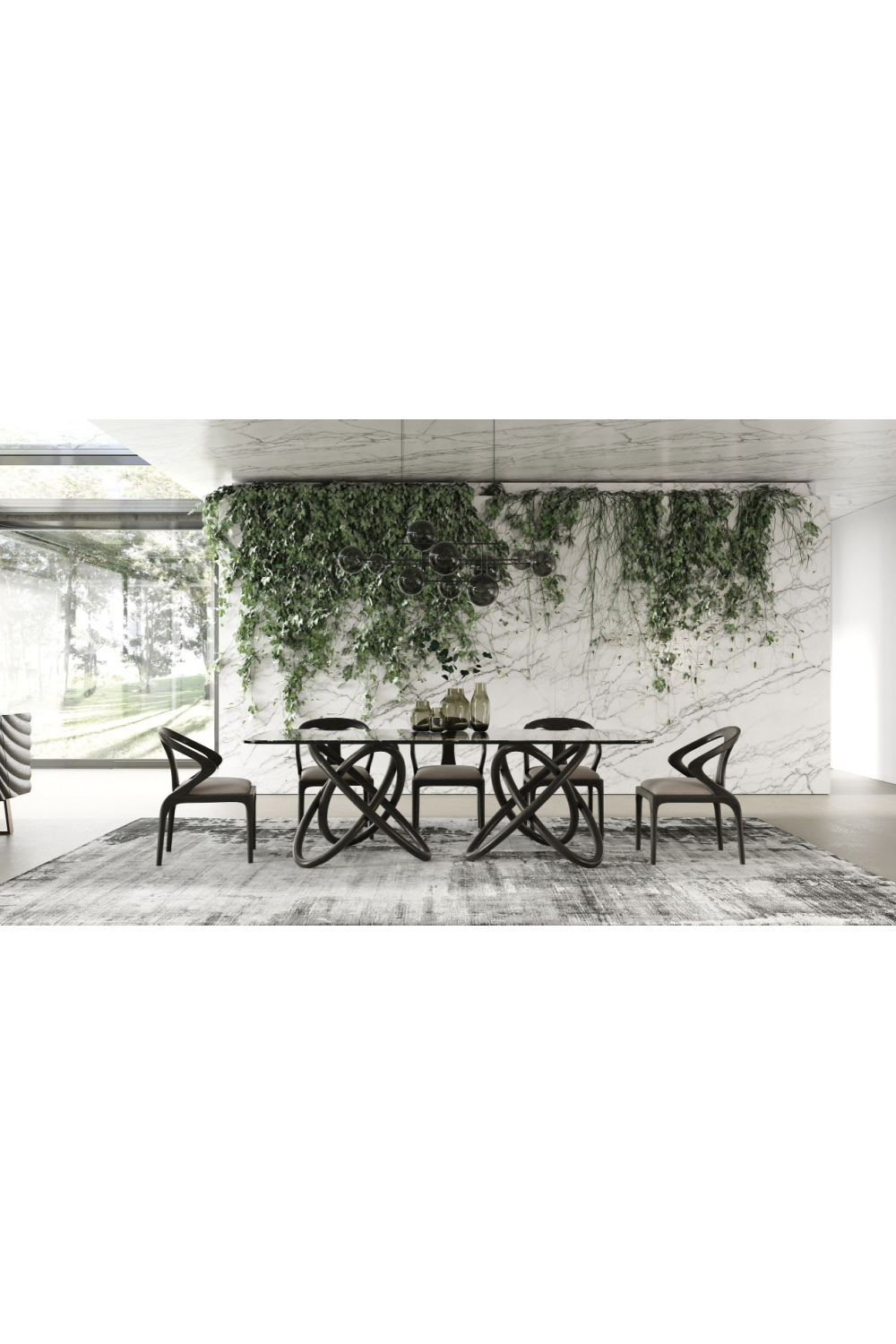 Spherical Base Dining Table | Oroa.com