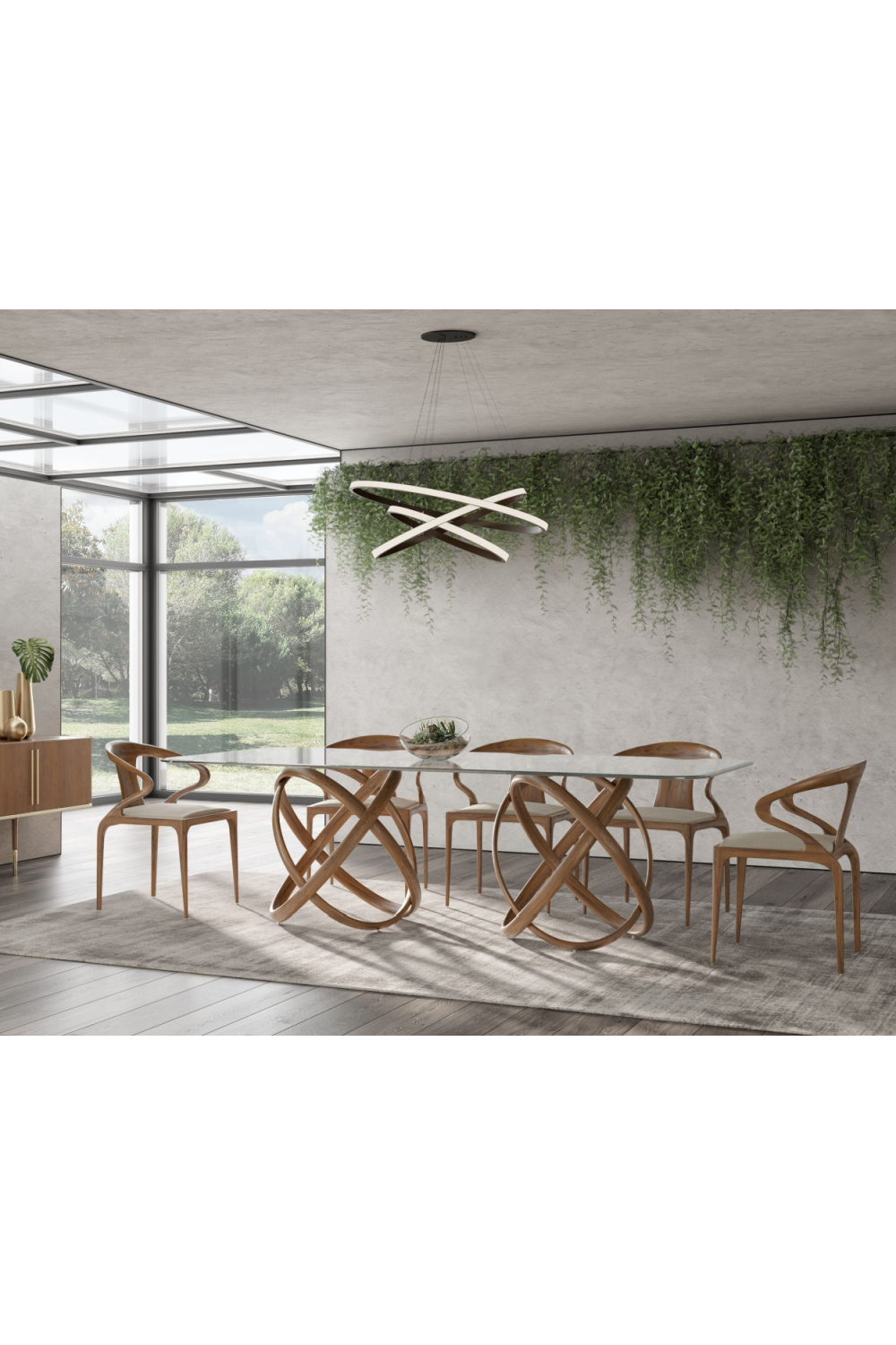 Spherical Base Dining Table | OROA Modern Mason | Oroa.com