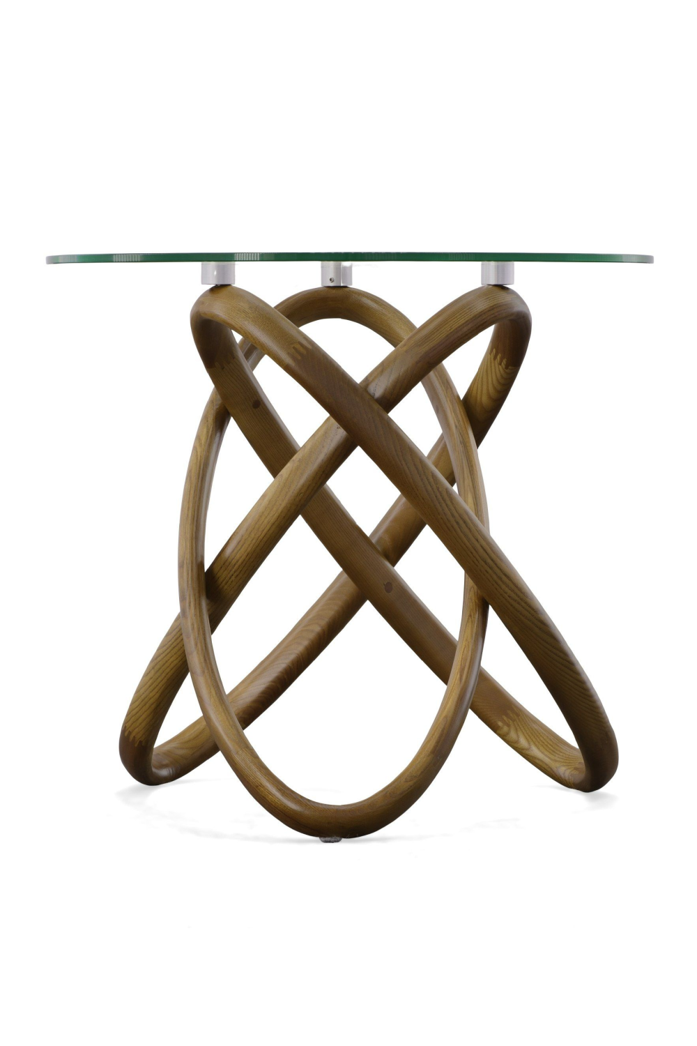 Interlocking Wood Base Side Table | OROA Modern Mason | Oroa.com