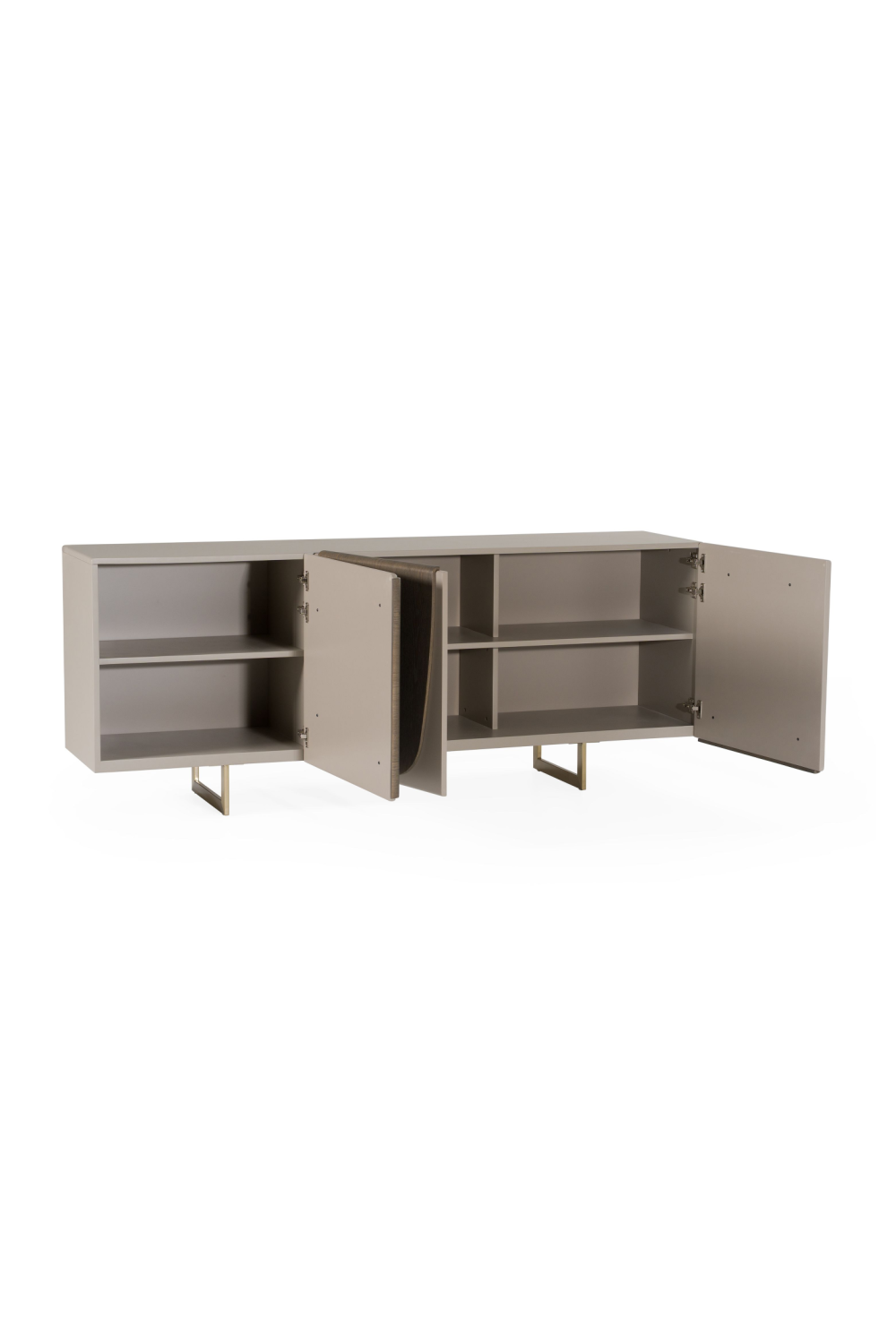 Gray Wooden 3-Door Sideboard | OROA Modern Wynetta | Oroa.com