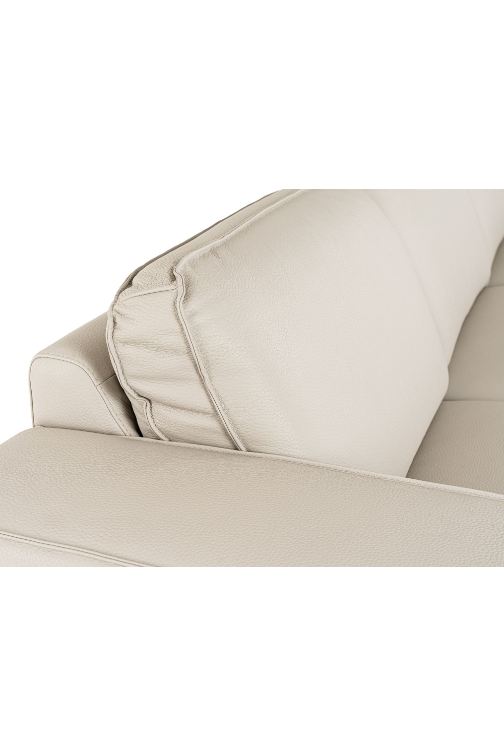 Gray Italian Leather Sofa | OROA Modern Soho | Oroa.com