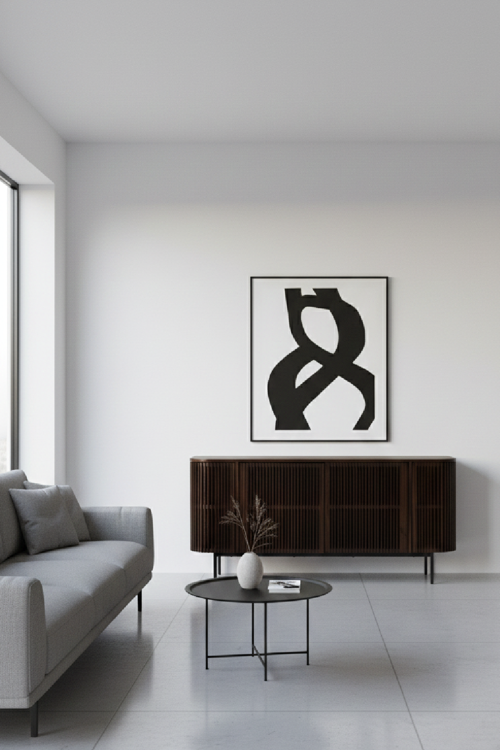 Smoked Ash Sideboard | Oroa.com