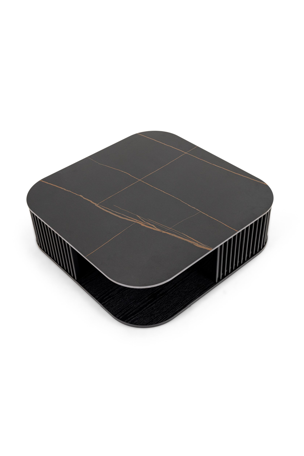 Black Ceramic Square Coffee Table | Oroa.com