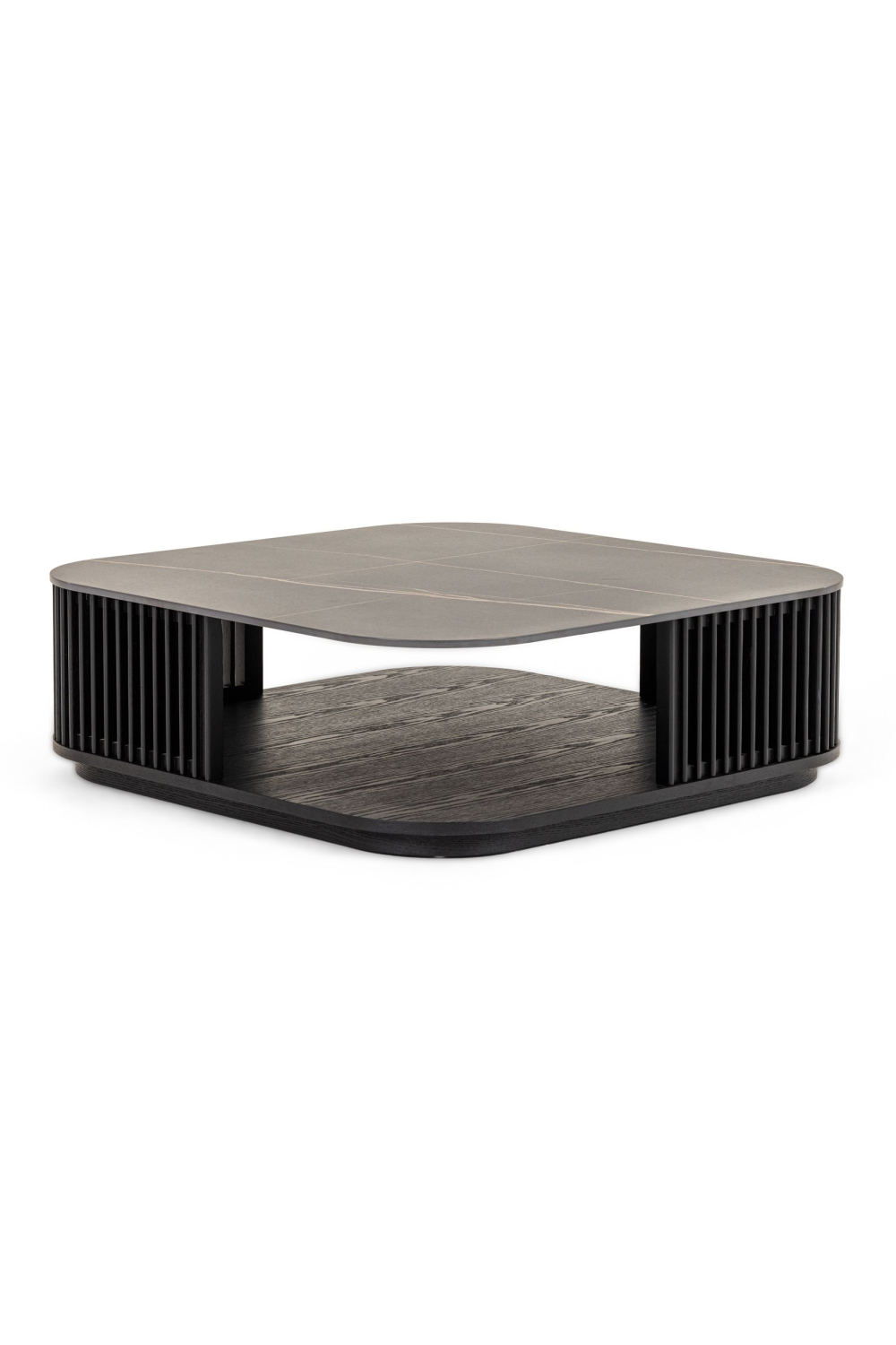 Black Ceramic Square Coffee Table | Oroa.com