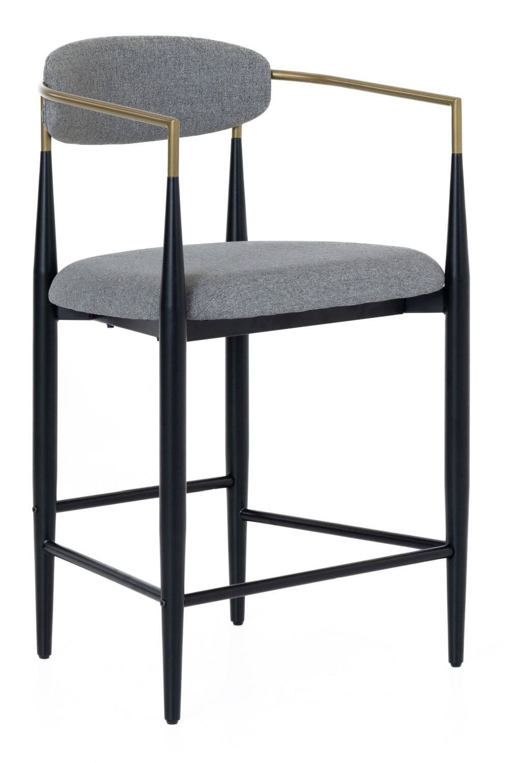 Gold-Armed Counter Chair | OROA Modern Buchtel | Oroa.com