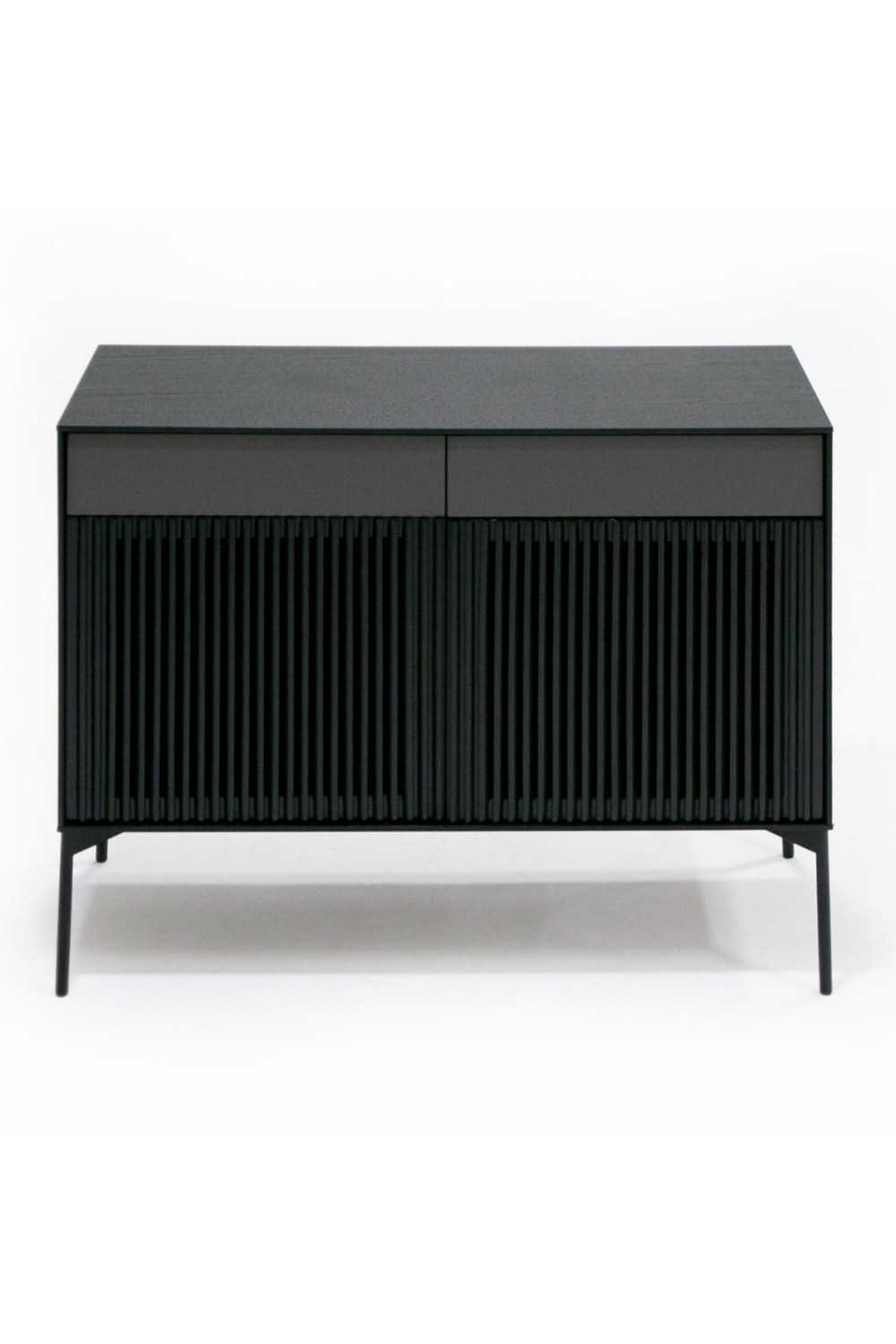 Black Oak Louvered Sideboard | OROA Modern Casper | Oroa.com