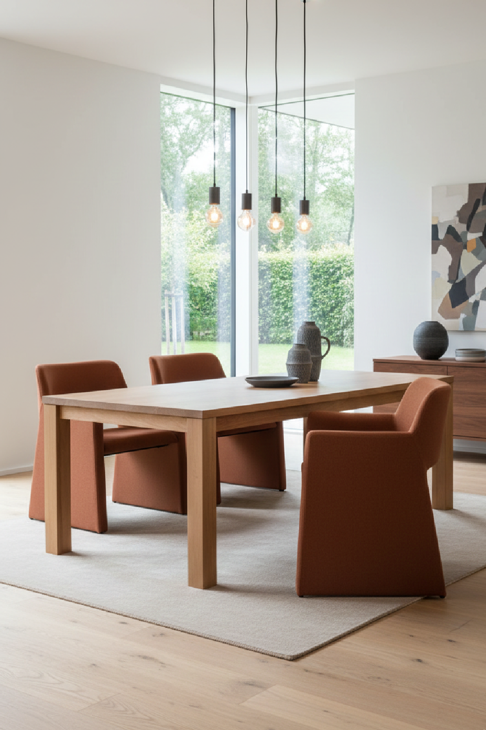 Fabric Upholstered Dining Chair | Oroa.com