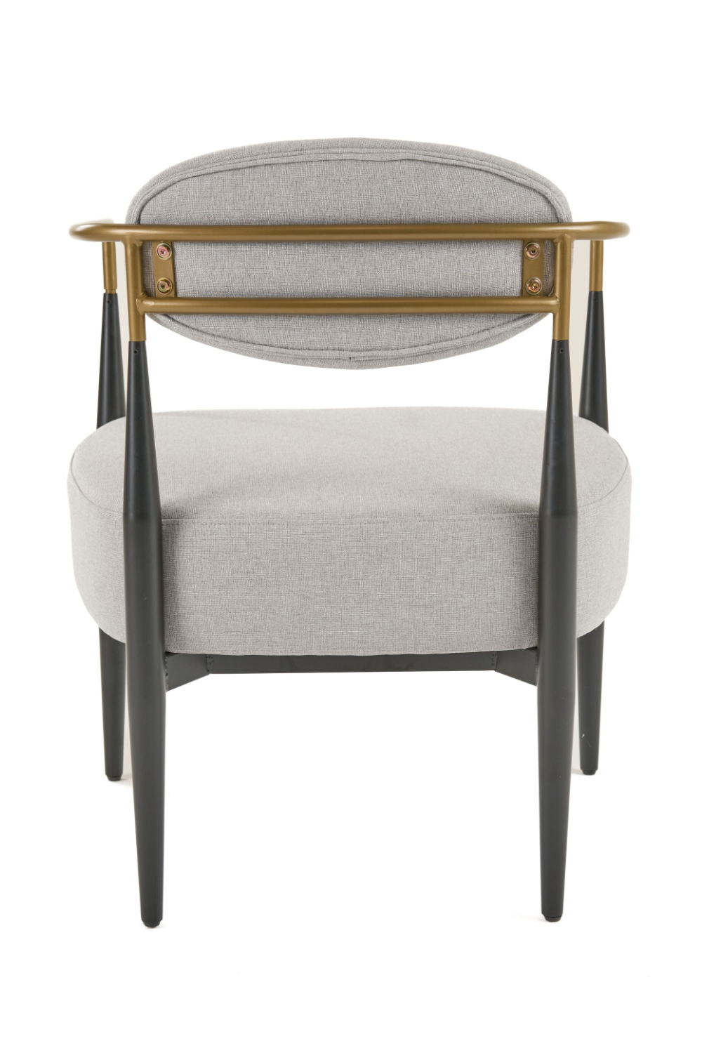 Gold-Armed Accent Chair | OROA Modern Liberty | Oroa.com