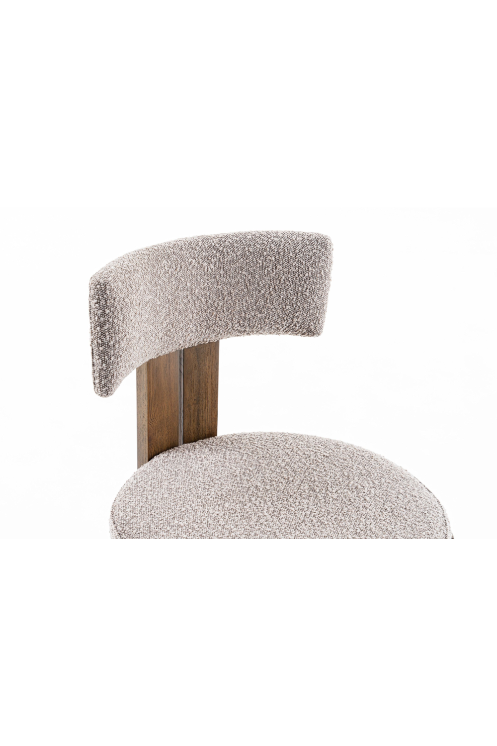 Gray Vegan Leather Dining Chair | OROA Modern Kravitz | Oroa.com