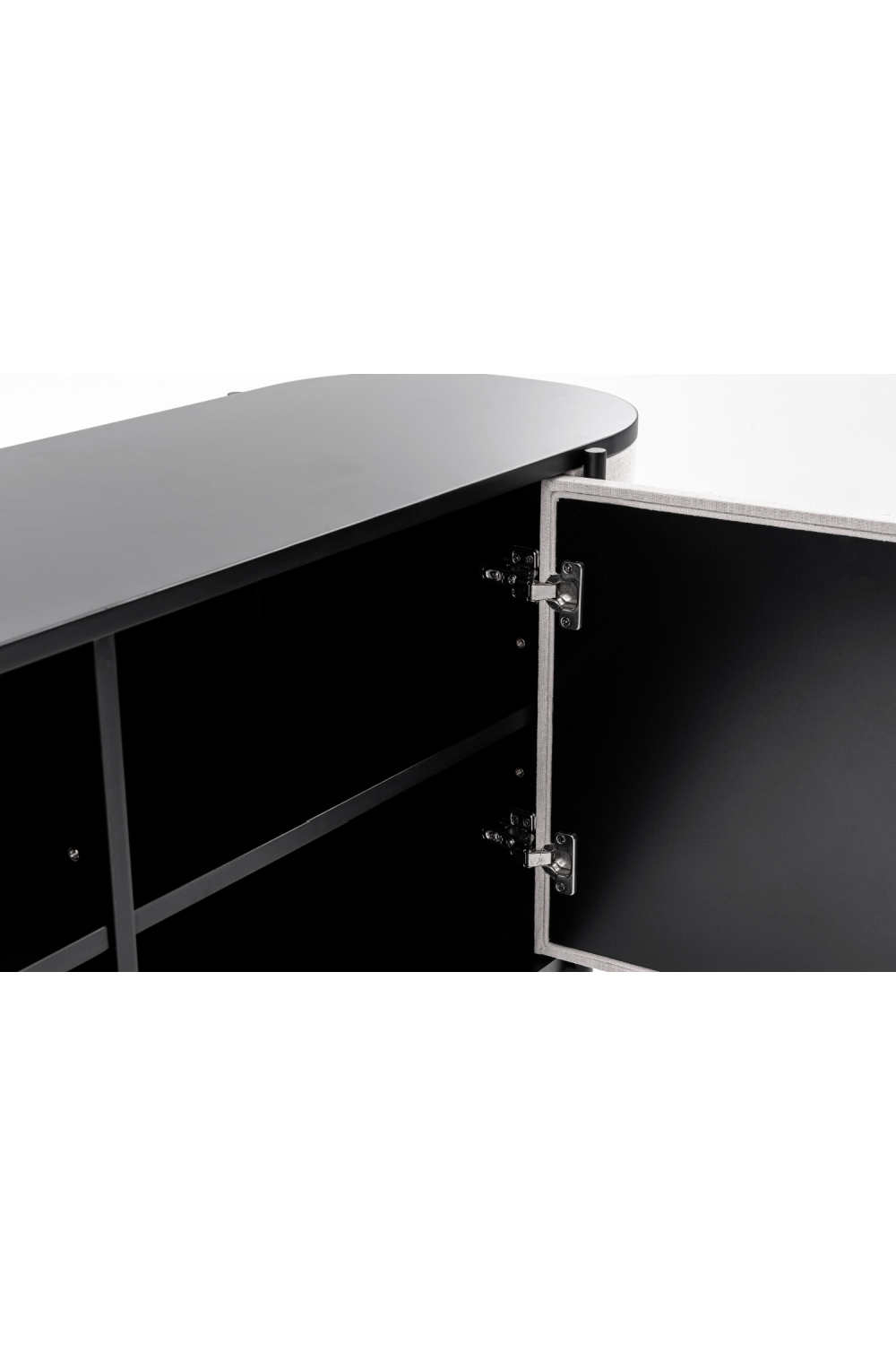 Beige Fabric 2-Door Sideboard | OROA Modern Hobart | Oroa.com