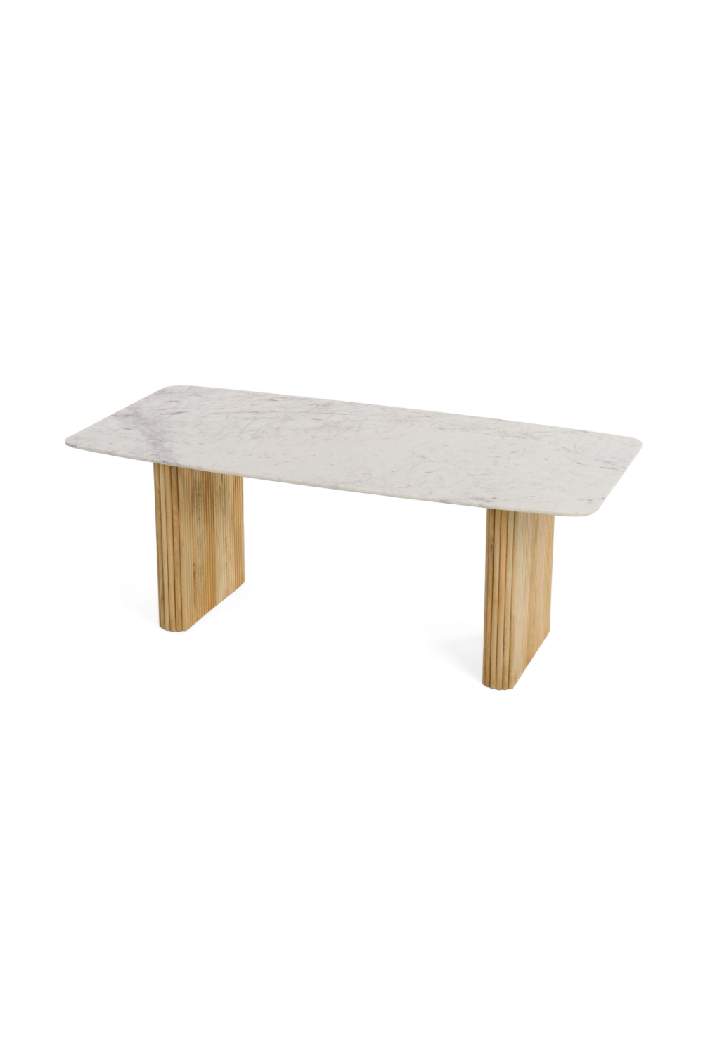 White Marble Dining Table | OROA Modern Cambridge | Oroa.com