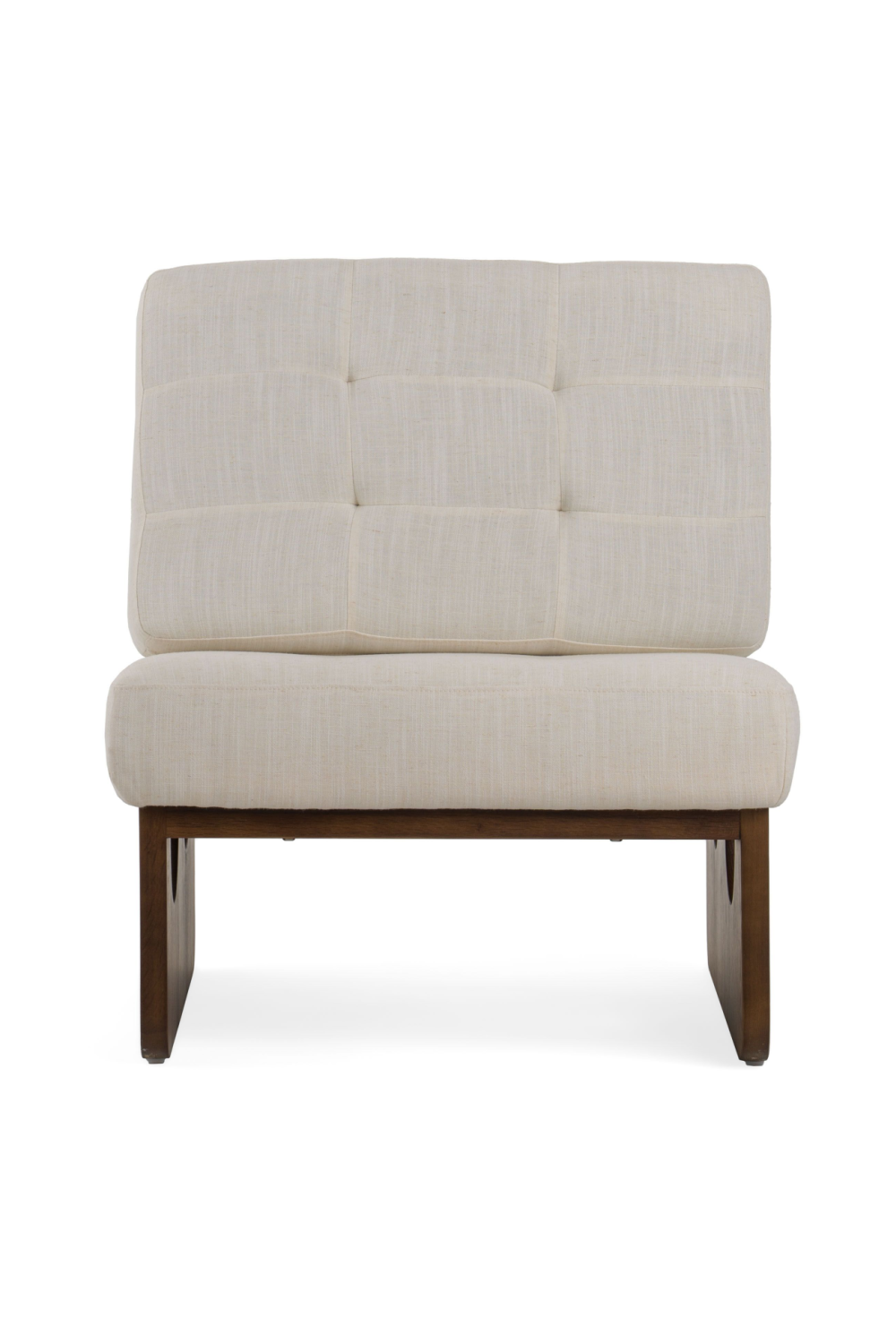 White Tufted Lounge Chair | OROA Modern Kaylie | Oroa.com