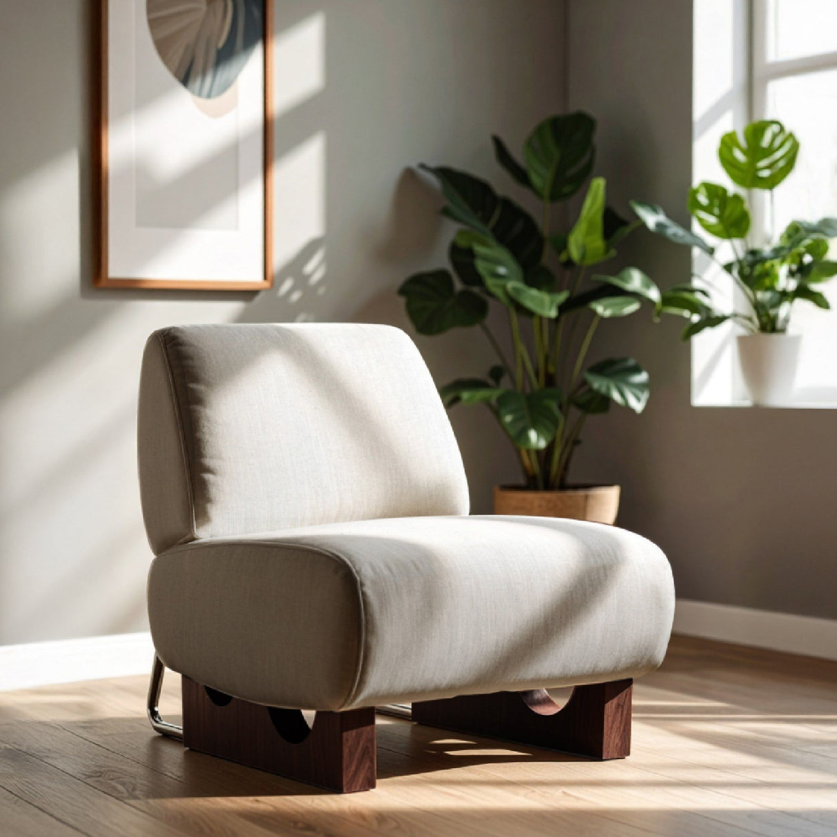 Off-White Accent Chair | Oroa.com
