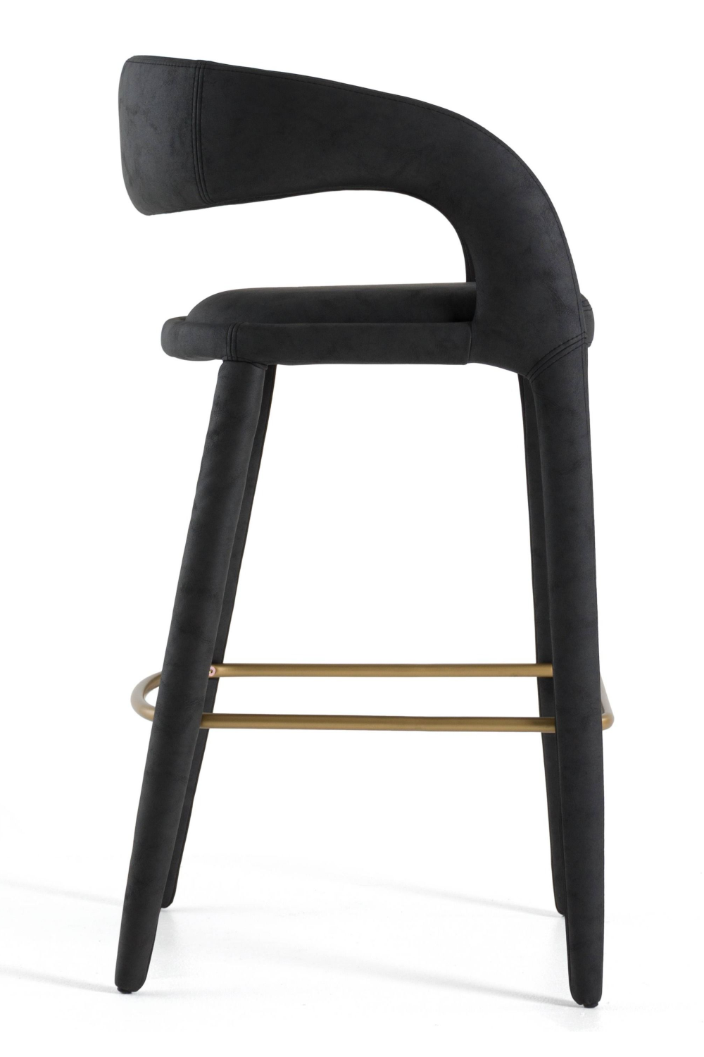 Vegan Leather Upholstered Bar Chair | OROA Modern Faerron | Oroa.com