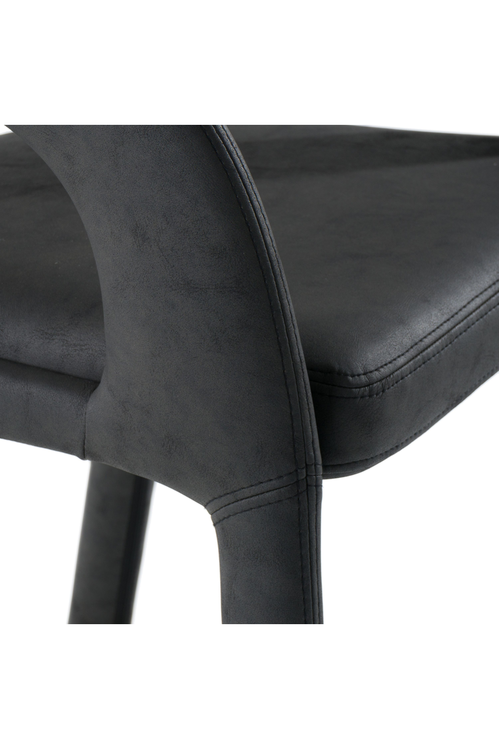 Vegan Leather Upholstered Bar Chair | OROA Modern Faerron | Oroa.com