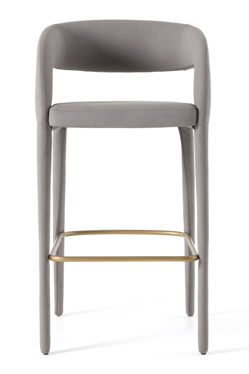 Leatherette Upholstered Bar Chair | OROA Modern Faerron | Oroa.com