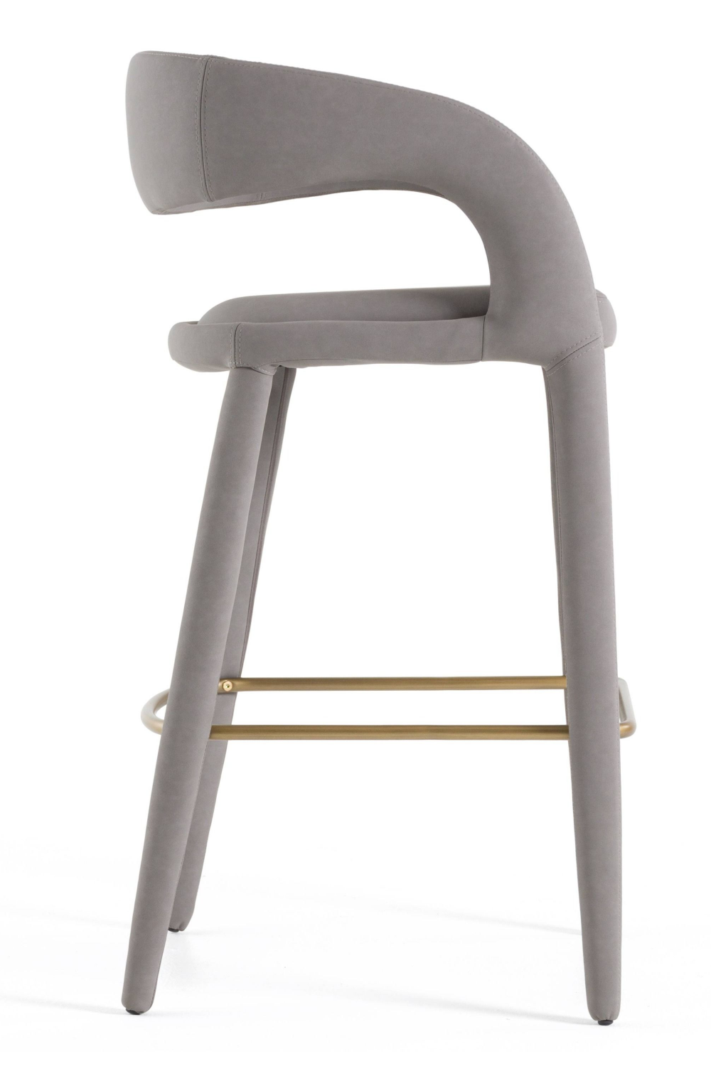 Leatherette Upholstered Bar Chair | OROA Modern Faerron | Oroa.com