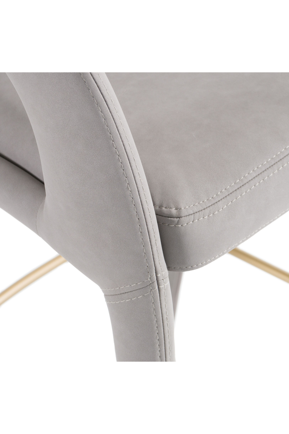 Vegan Leather Upholstered Bar Chair | OROA Modern Faerron | Oroa.com